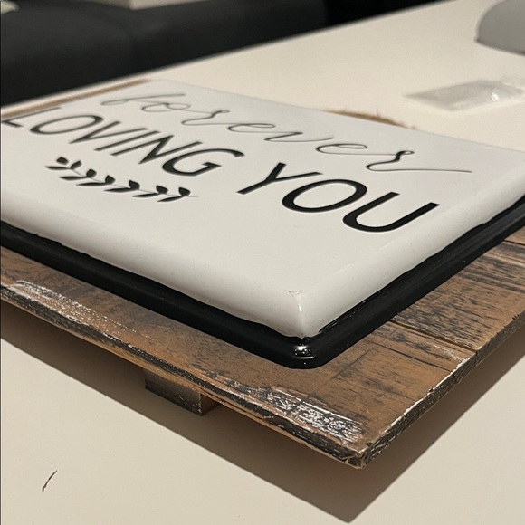 Rustic Wall Sign with Loving Message - Picture 4 of 4